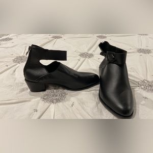 Black Heeled Booties